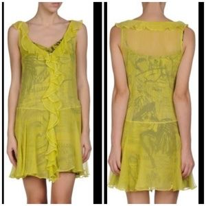 NWT John Galliano Abito Newspaper Dress 44 8-10